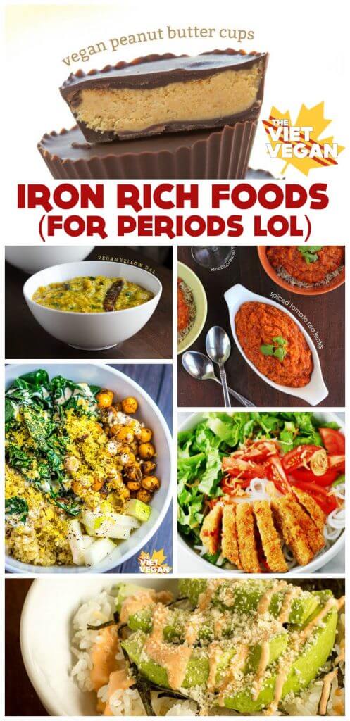 Iron-Rich Foods for that time of the month XD