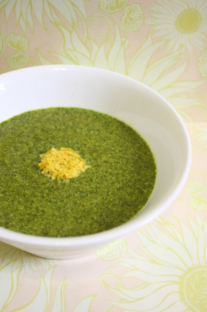 Spinach and Kale Monster Soup