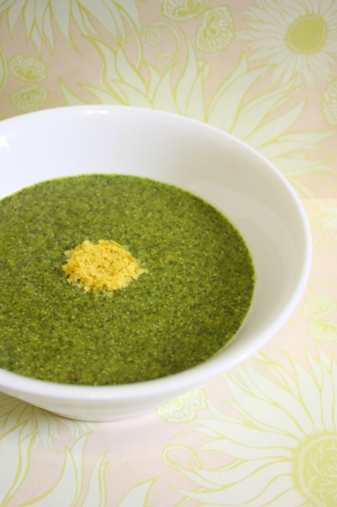 Spinach and Kale Monster Soup - The Viet Vegan