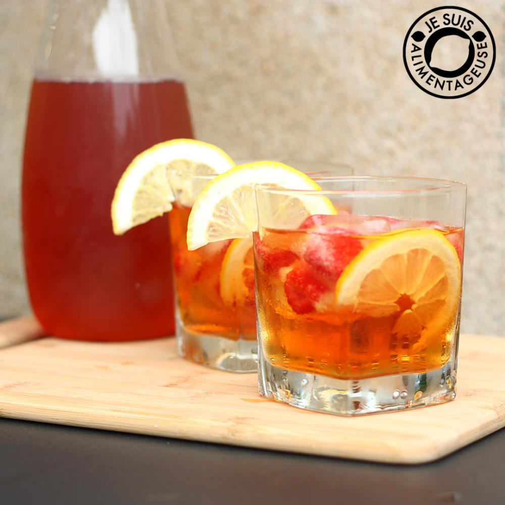 Mango Apricot Iced Tea