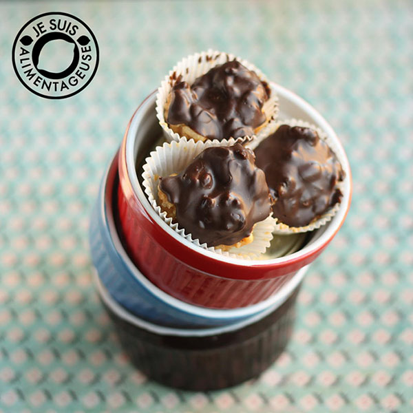 Guilt-Free Crispy Buckeye Balls