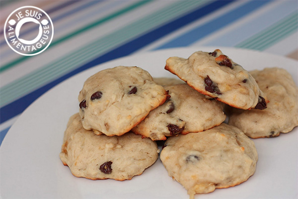 #Banana #Chocolate Chip #Cookies from alimentageuse.com Super soft and super delicious!