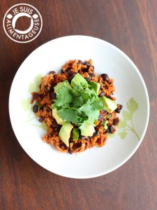 #Mexican Rice and Beans from alimentageuse.com - A perfect lunch or dinner dish that creates a complete protein!