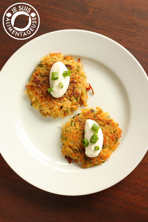 Vegan store potato pancakes