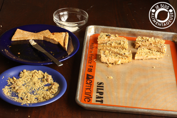 Walnut Crusted Tofu | thevietvegan.com | #vegan #dinner #tofu