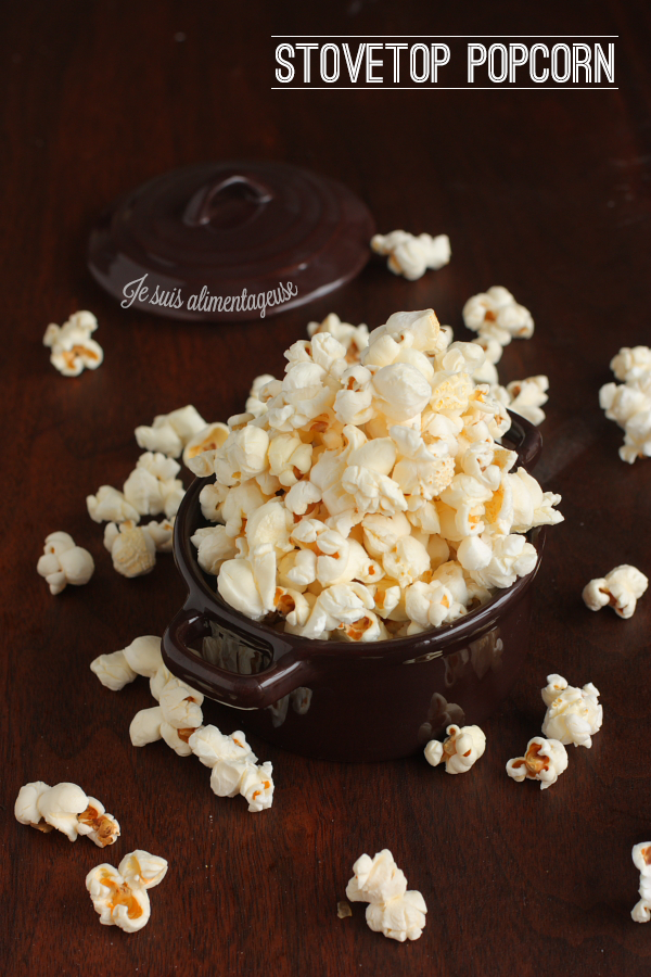 How to Make Stovetop Popcorn (Cheesy Vegan Popcorn) - Jessica in the Kitchen