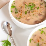Guest Post by Produce on Parade - Vegan Mushroom Soup