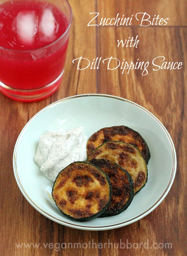 Guest Post: Zucchini Bites with Dill Dipping Suace