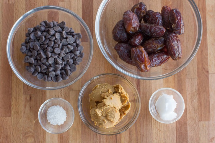 Peanut Butter Stuffed Dates with Chocolate and Sea Salt