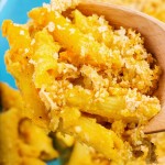 Vegan Butternut Squash Mac and Cheese with Panko Crumb Crust | The Viet Vegan | Creamy, fall-spiced and comforting