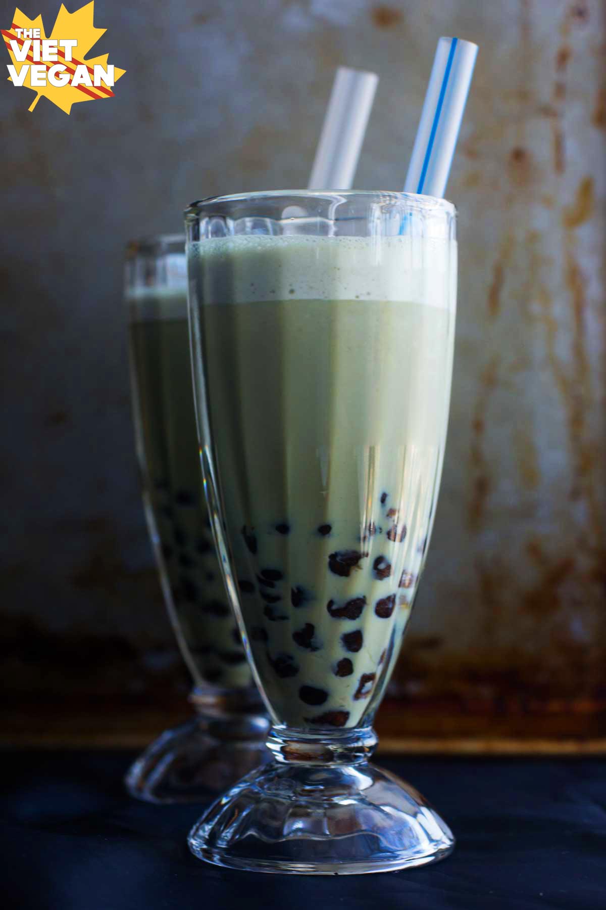 Vegan Boba Milk Tea - The Viet Vegan