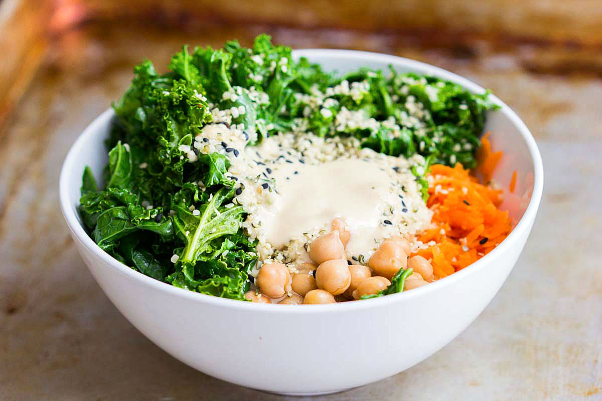 Vegan Iron-Rich Kale Tahini Rice Bowl + What It's Like to Date an ...