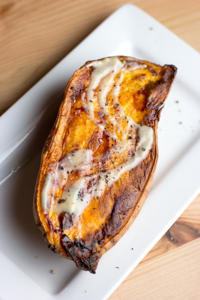 roasted sweet potato