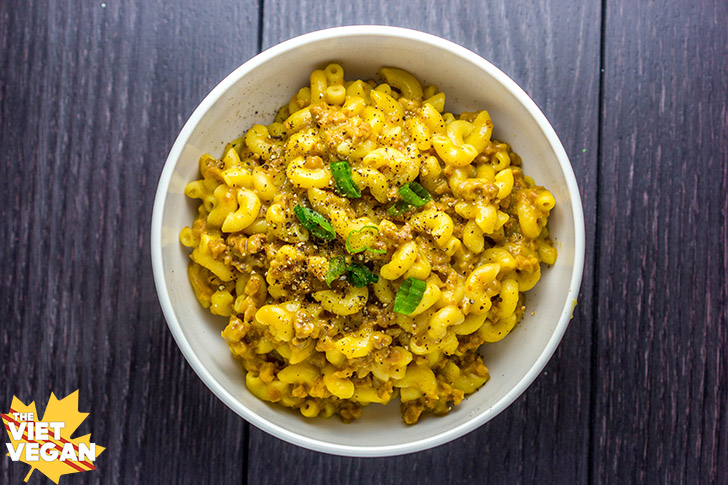 Vegan Taco Macaroni and Cheese - The Viet Vegan