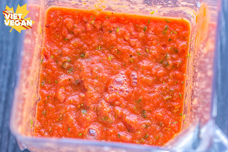 Fresh and easy blender pizza sauce - Luvele US