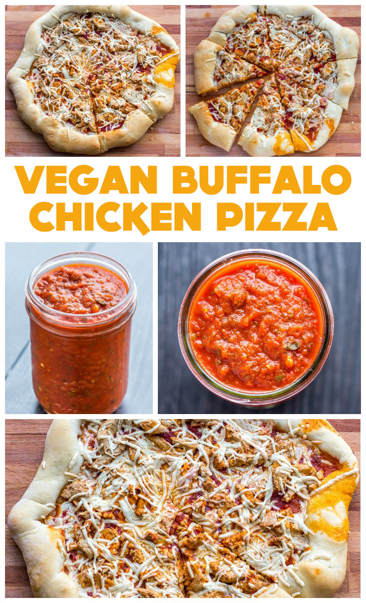 Vegan Buffalo Chicken Pizza | The Viet Vegan
