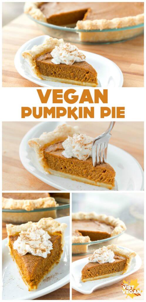 Vegan Pumpkin Pie | The Viet Vegan