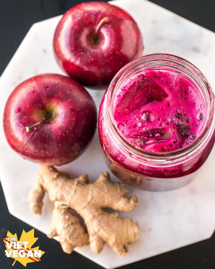 Beetroot and shop apple juice