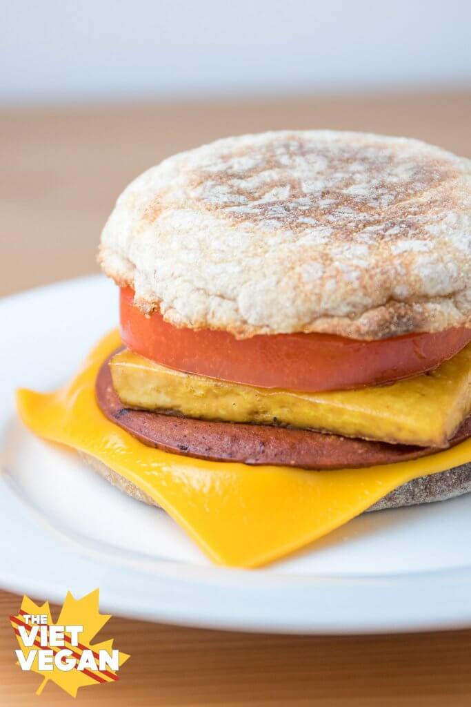 Vegan Egg McMuffins aka Breakfast Sandwiches! | The Viet Vegan