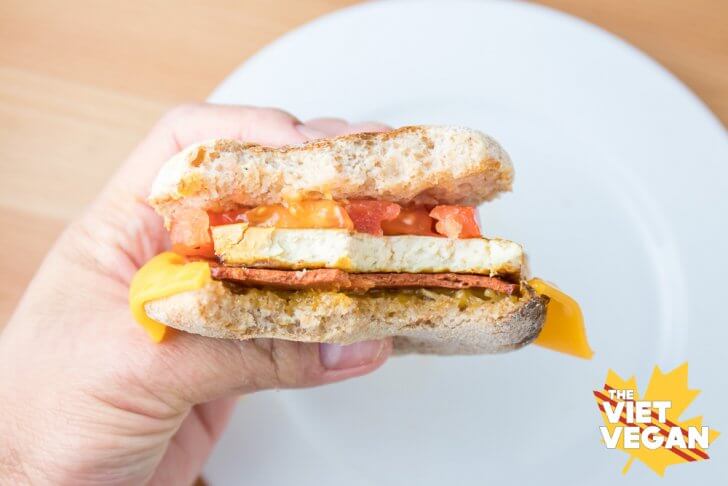 Bitten Vegan Egg McMuffins aka Breakfast Sandwiches! | The Viet Vegan