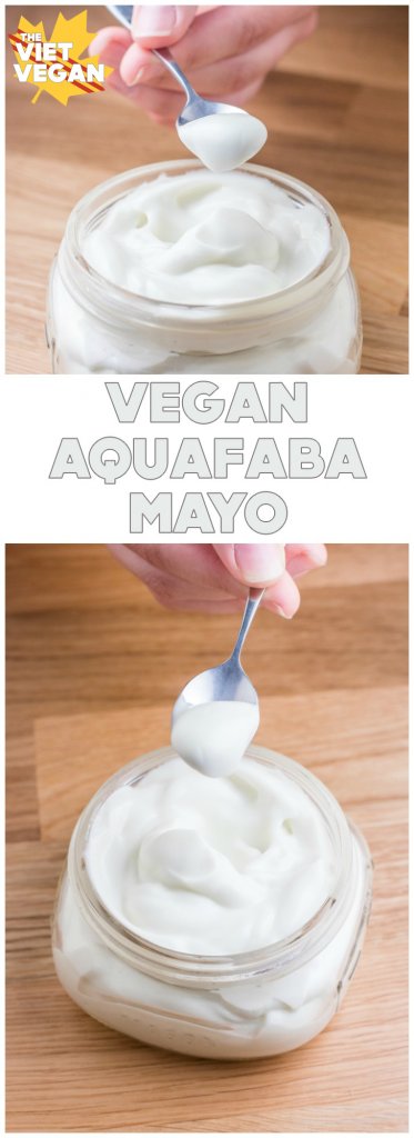 Vegan Aquafaba Mayo - The Viet Vegan