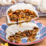 Vegan Steamed Buns - Banh Bao Chay