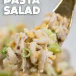 Vegan Chickpea Pasta Salad