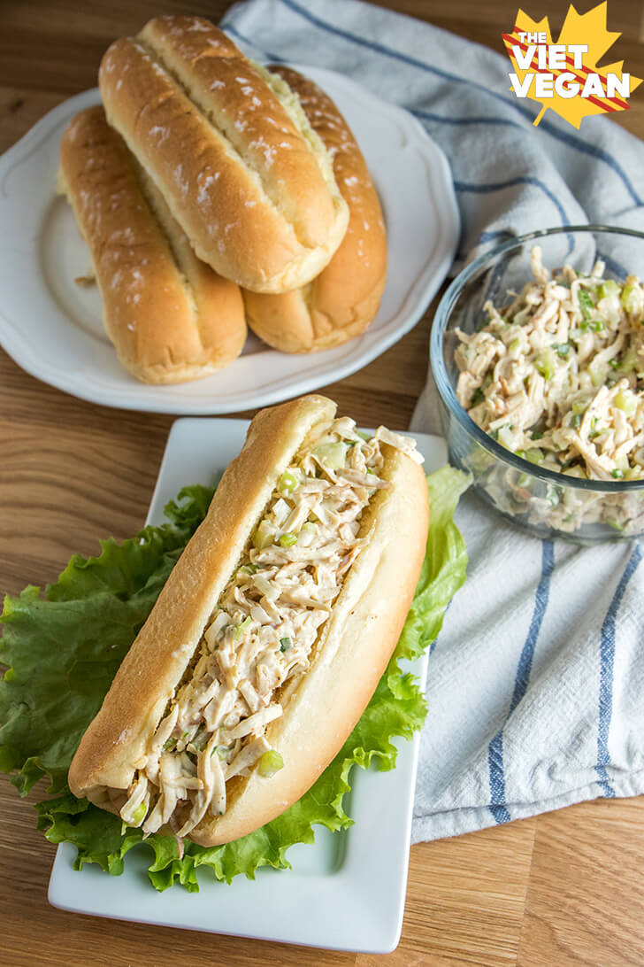 Vegan California Roll (Spicy Tofu Crab Salad) - Sarah's Vegan Kitchen