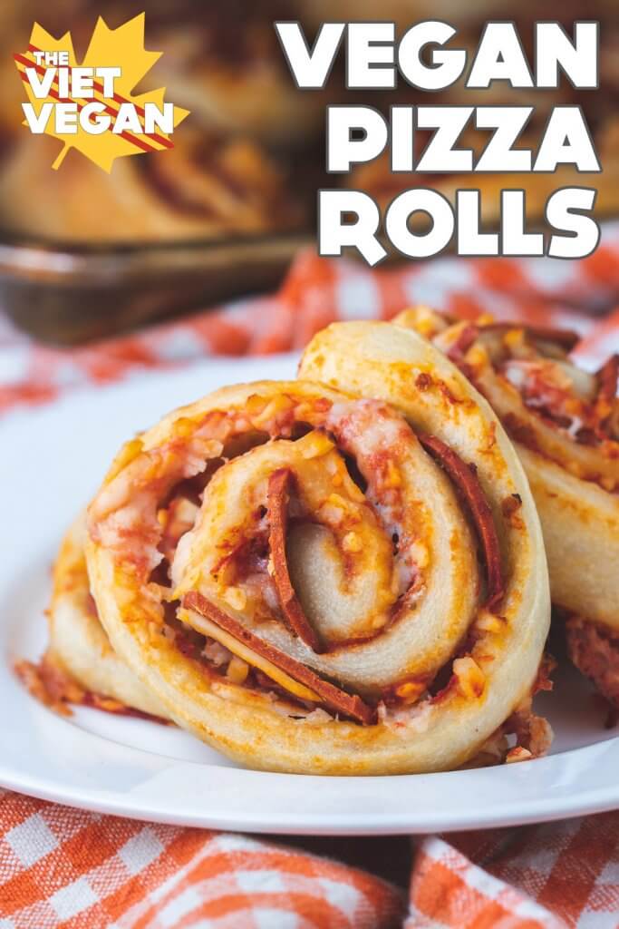 Vegan Pizza Rolls | The Viet Vegan