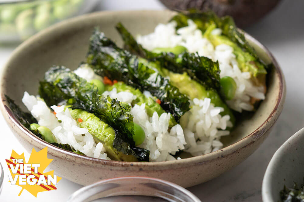 Avocado Sushi Tacos - The Viet Vegan