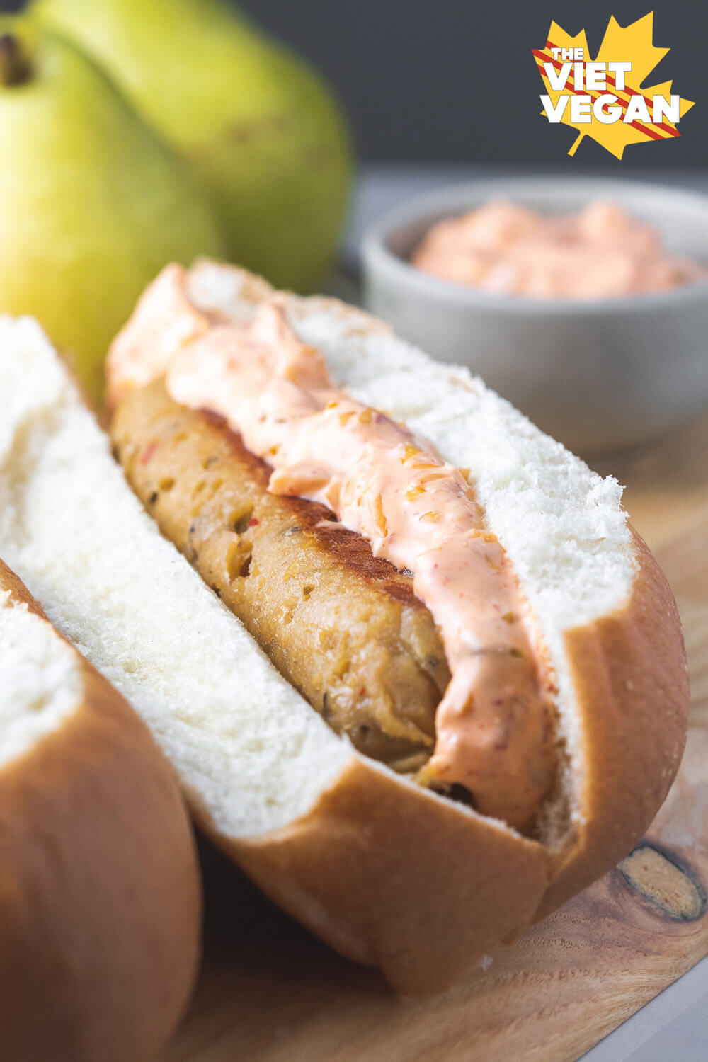 Vegan Pear Fennel Seitan Sausages The Viet Vegan