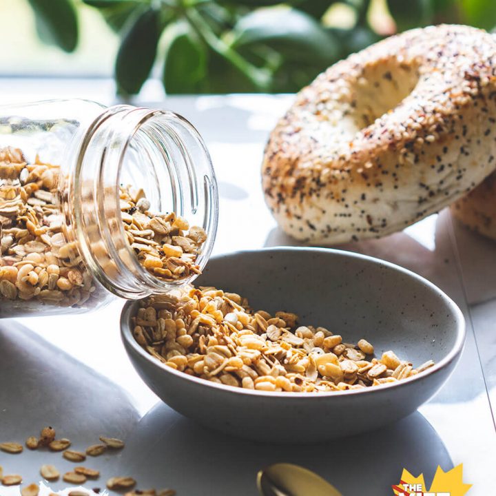Vegan Everything Bagel Granola