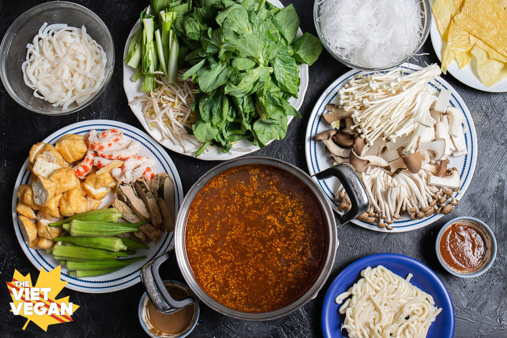 Vietnamese Vegan Hot Pot (Lẩu) The Viet Vegan