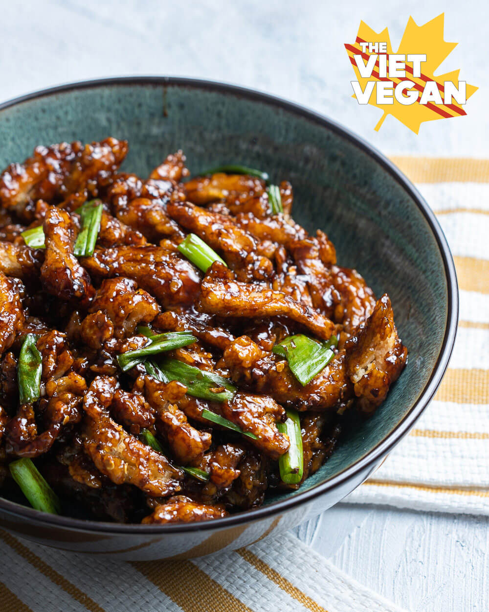 Vegan Mongolian Beef With Soy Curls The Viet Vegan