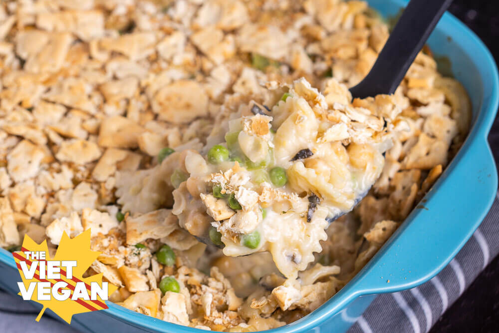 Vegan Chickpea Tuna Casserole The Viet Vegan