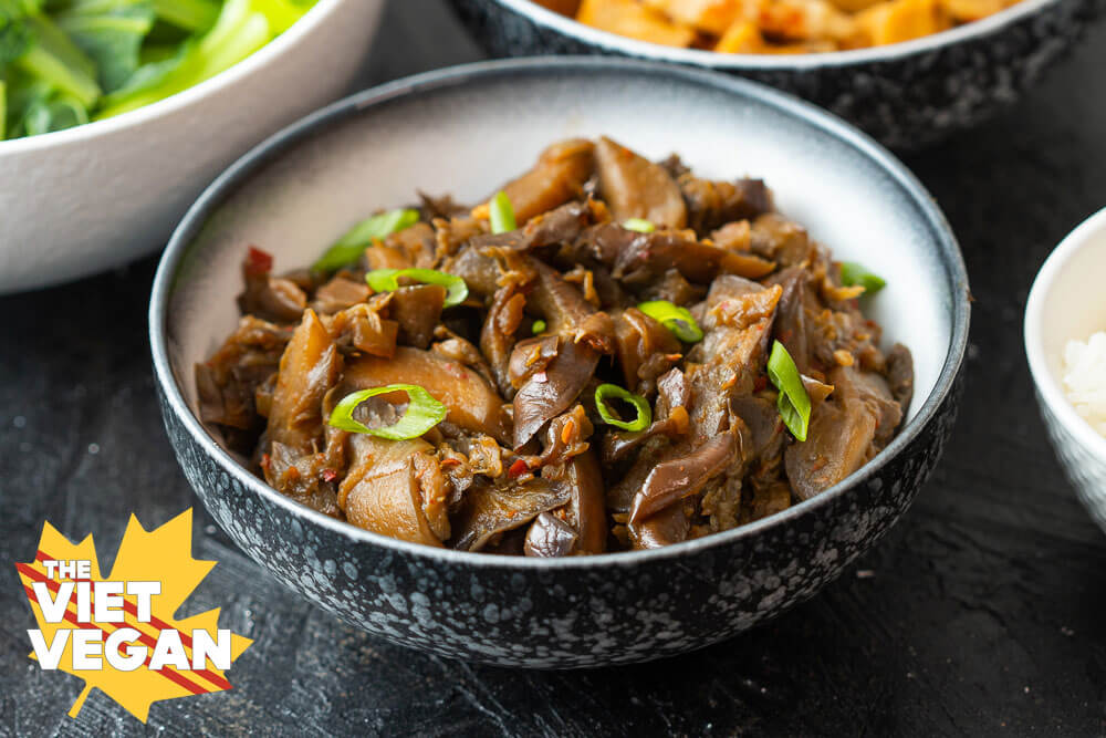 Vietnamese Braised Eggplant - Cà Tím Xào