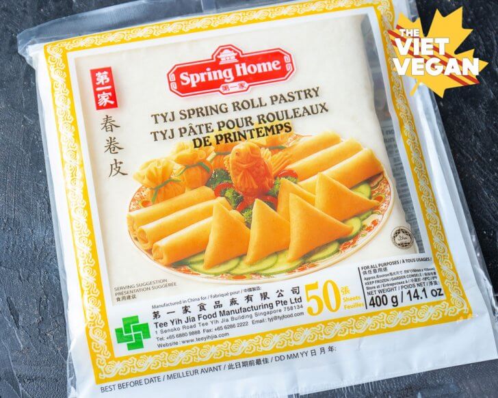 Spring Home TYJ Spring Roll Pastry, 10 inch