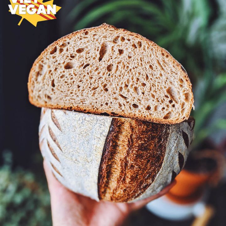 Beginner Sourdough Loaf - Sarah's Vegan Kitchen