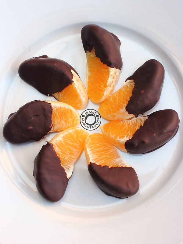 Chocolate Dipped Oranges - The Viet Vegan