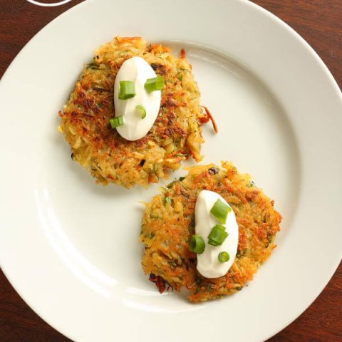 Extra Crispy Scallion Potato Pancakes » the practical kitchen