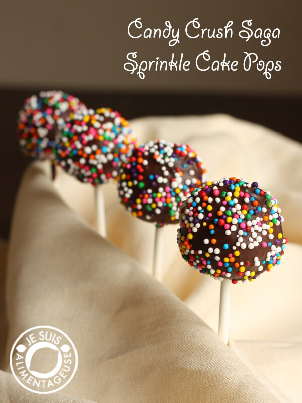 Candy Crush Sprinkle Cake Pops The Viet Vegan