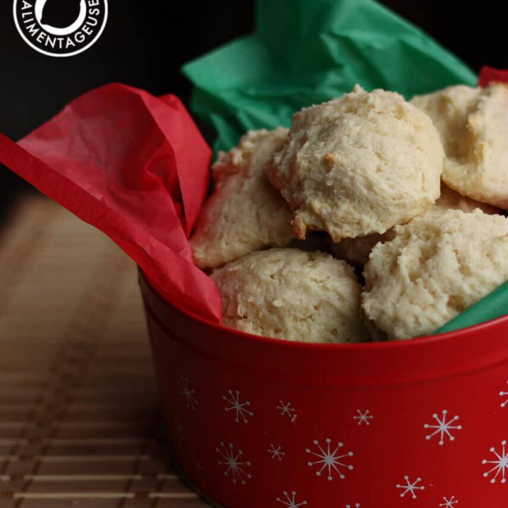 Sour Cream Softies #fbcookieswap