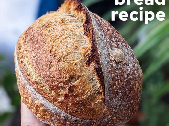 Easy Sourdough Bread Recipe - Serein Wu