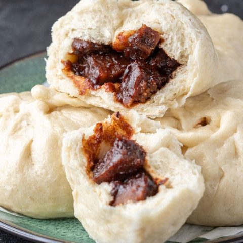 Vegan Char Siu Bao (BBQ Buns) - The Viet Vegan