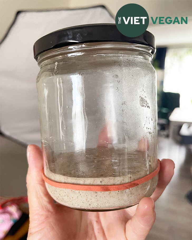 How To Store And Use Sourdough Starter From The Fridge The Viet Vegan