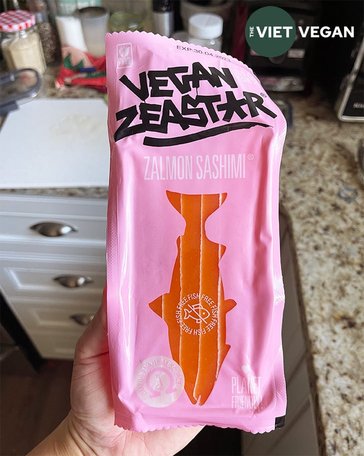 vegan zeastar salmon package