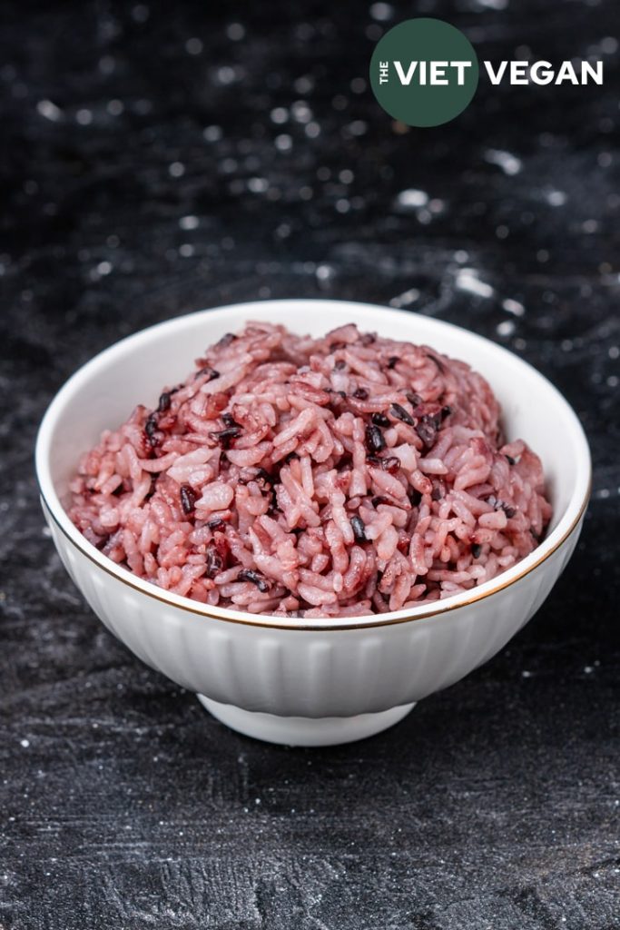 How to Make Purple Rice (Forbidden Rice) The Viet Vegan