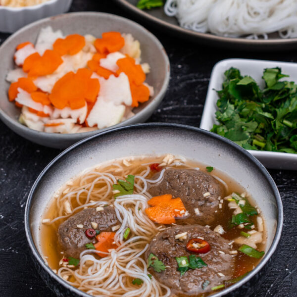 Bun cha chay - The Viet Vegan