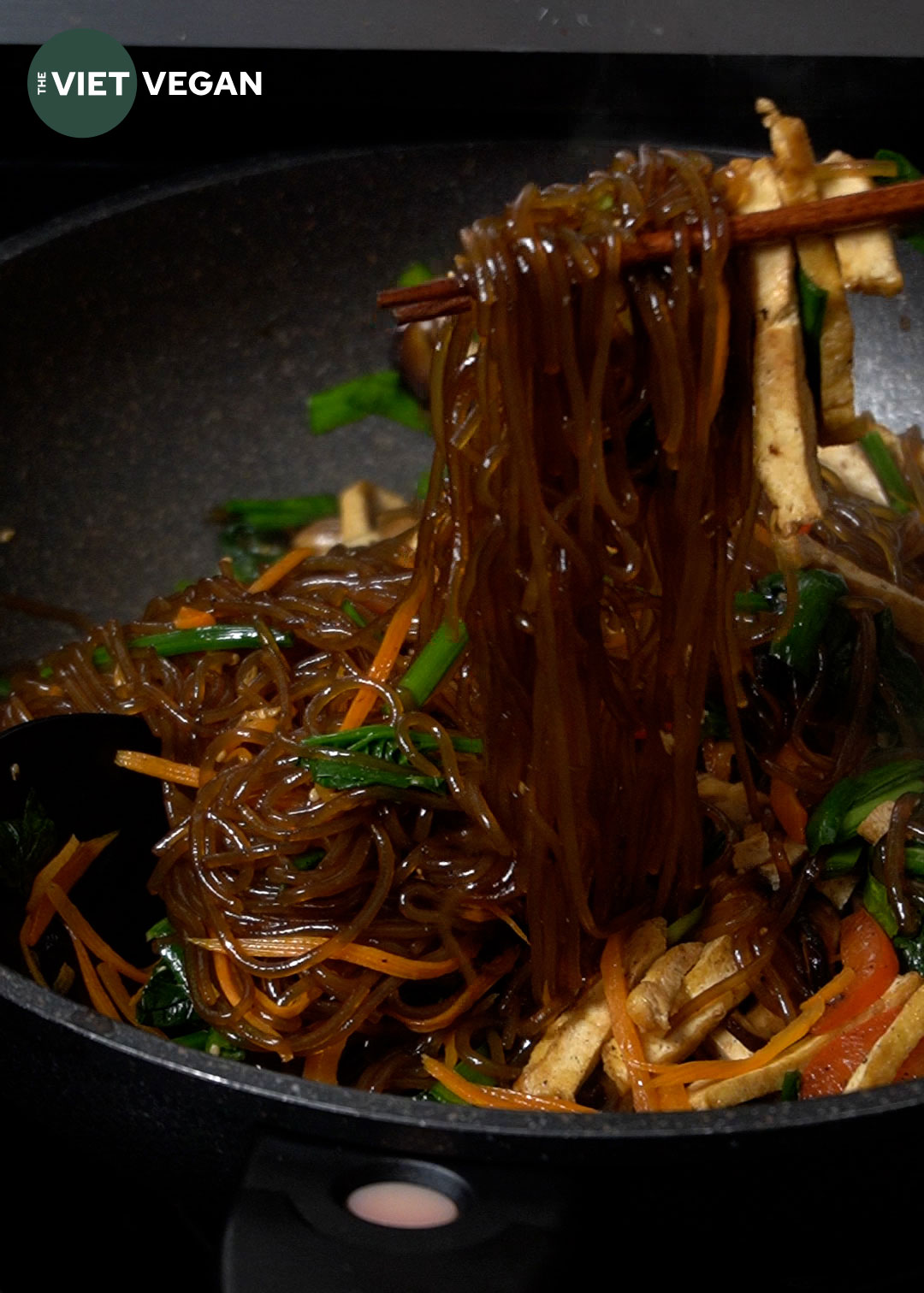 Vegan Japchae The Viet Vegan