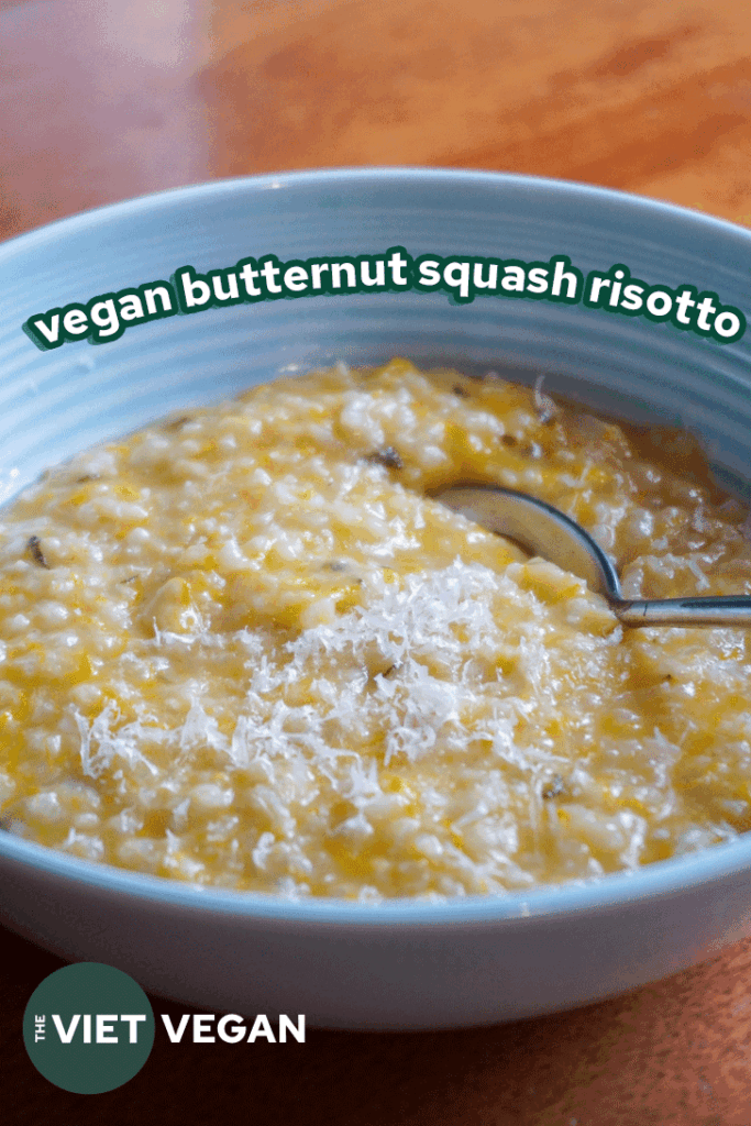 Instant Pot Vegan Butternut Squash Risotto